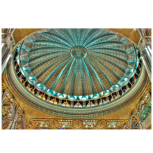 Cadre en acier préfabriqué Mosquée Dome Couvrette de toit en acier en acier